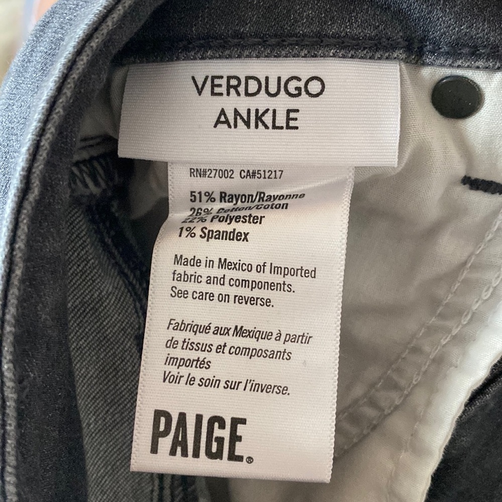 Paige Verdugo Ankle Skinny Jean - Picture 2 of 9